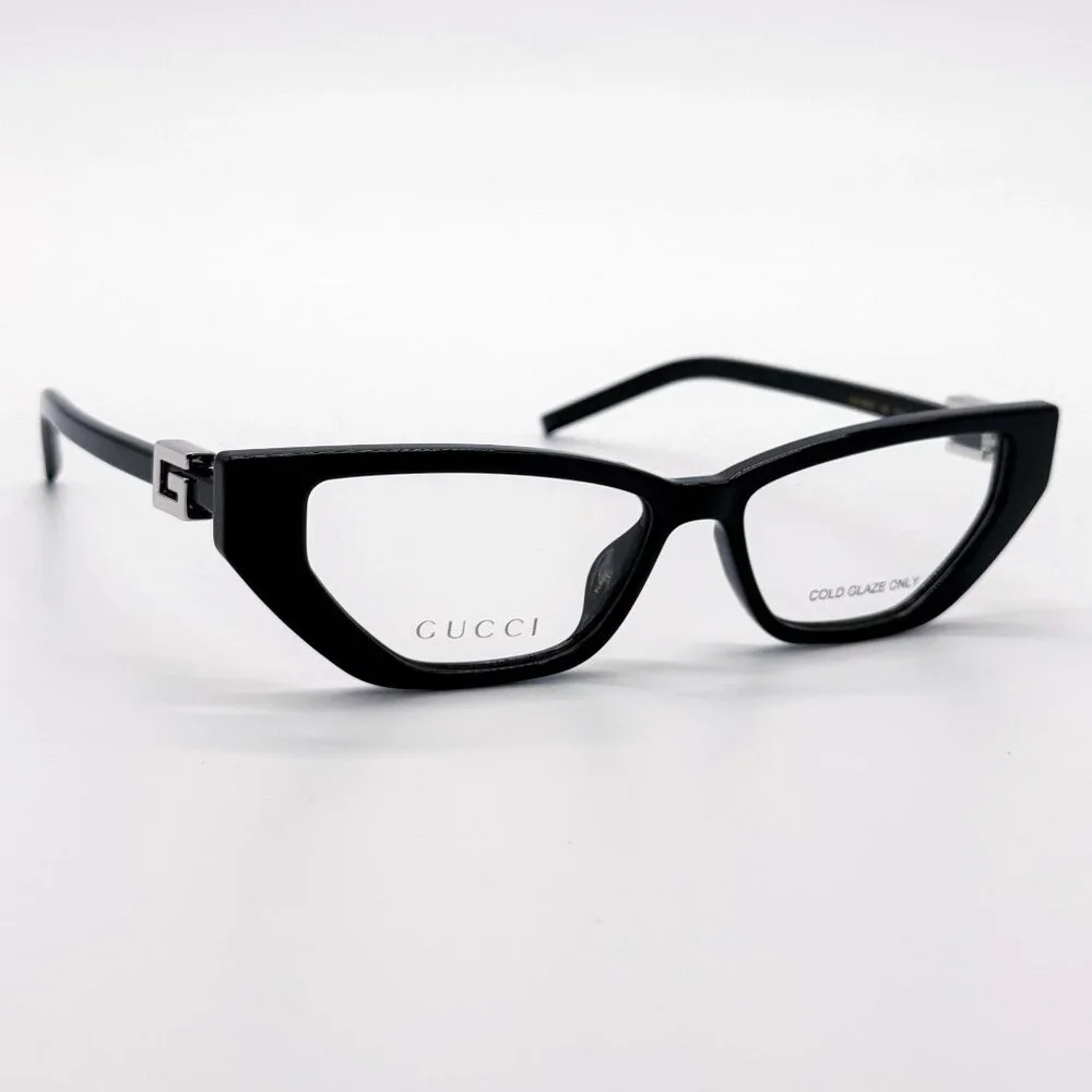 NEW GUCCI GG1683O 001 EYEGLASSES WOMEN BLACK EYEWEAR